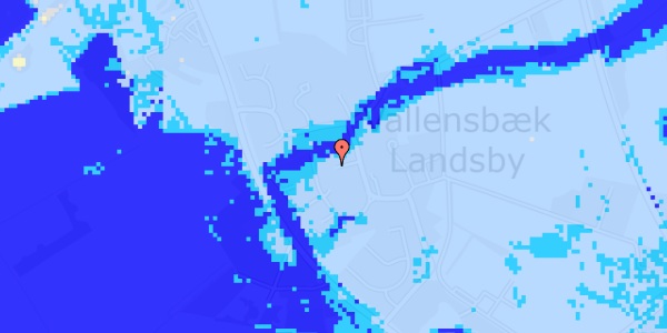 Ekstrem regn på Bygaden 25