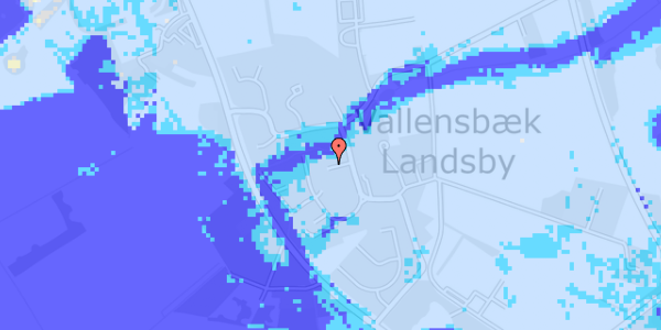 Ekstrem regn på Bygaden 27