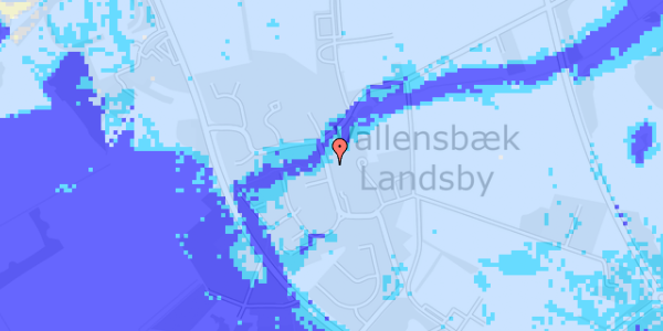 Ekstrem regn på Bygaden 28