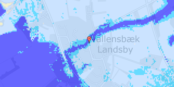 Ekstrem regn på Bygaden 33