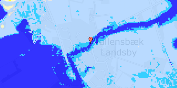 Ekstrem regn på Bygaden 35