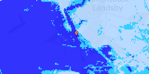 Ekstrem regn på Vejlegårdsvej 99