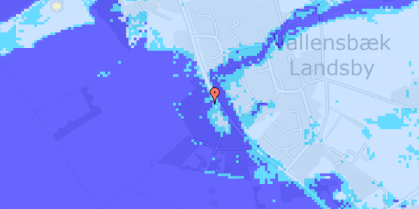 Ekstrem regn på Vejlegårdsvej 111