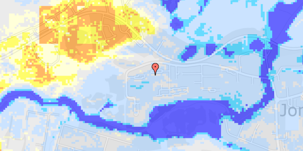 Ekstrem regn på Bringebakken 30