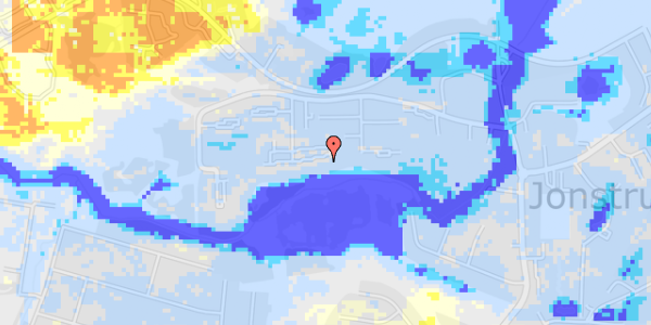 Ekstrem regn på Bringebakken 35