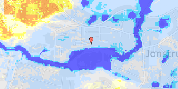 Ekstrem regn på Bringebakken 37