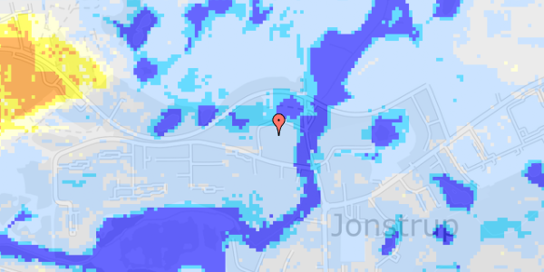 Ekstrem regn på Bringehusene 13