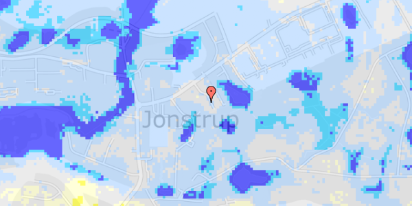 Ekstrem regn på Jonstruphøj 5