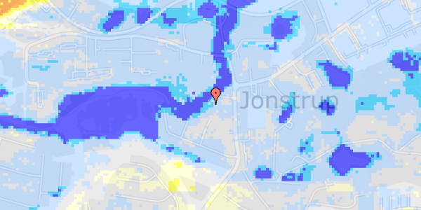 Ekstrem regn på Jonstrupvej 269F