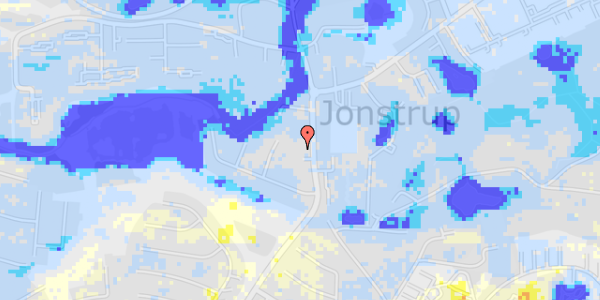 Ekstrem regn på Møllestedet 4