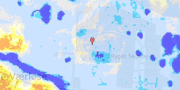 Ekstrem regn på Hasselhaven 14