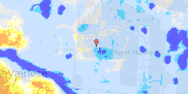 Ekstrem regn på Hasselhaven 21