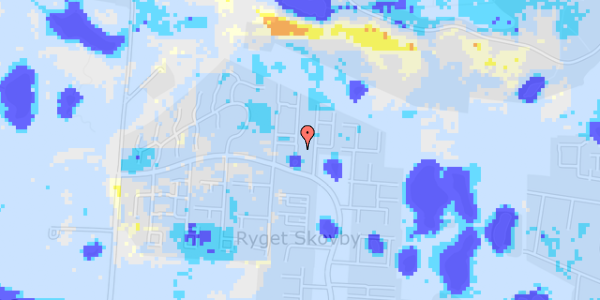 Ekstrem regn på Kastaniehaven 8