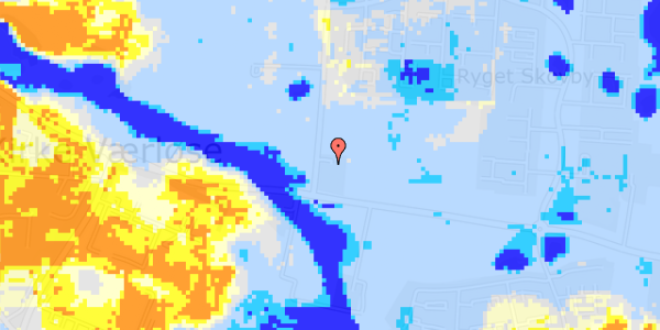 Ekstrem regn på Ryethøjvej 2