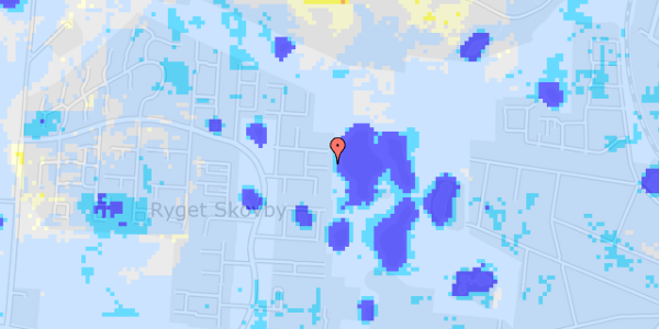 Ekstrem regn på Skovhaven 25