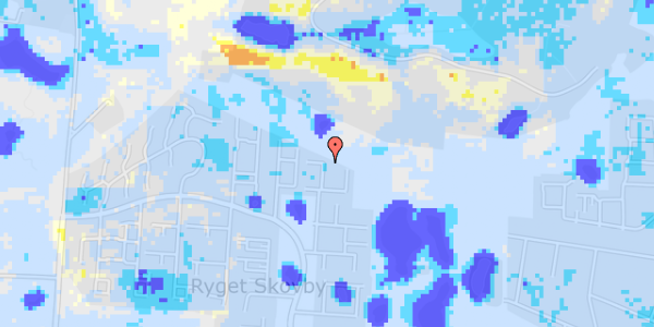 Ekstrem regn på Skovhaven 91