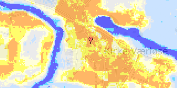 Ekstrem regn på Smedegade 19A