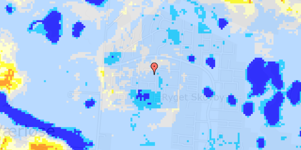 Ekstrem regn på Nøddehaven 12