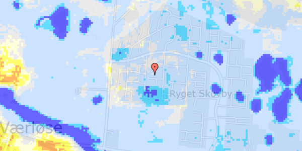 Ekstrem regn på Nøddehaven 19