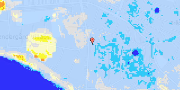 Ekstrem regn på Ballerupvej 35