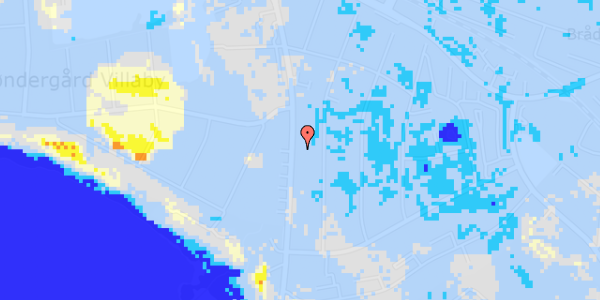 Ekstrem regn på Ballerupvej 43