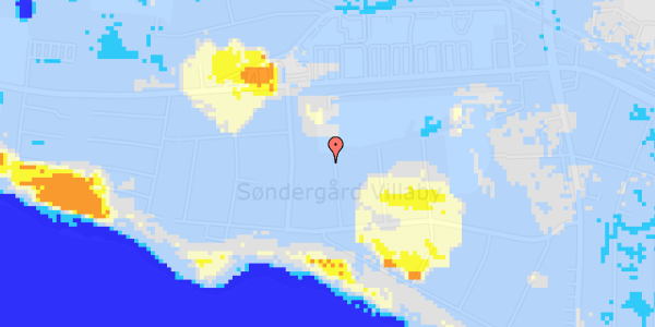 Ekstrem regn på Bøgevej 2