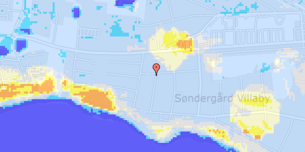 Ekstrem regn på Enebærvej 19