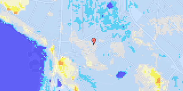 Ekstrem regn på Hejrebakken 39