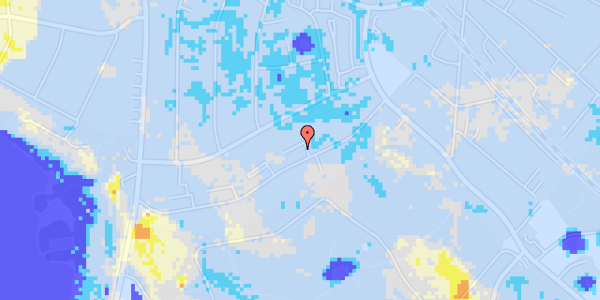 Ekstrem regn på Hejrebakken 53