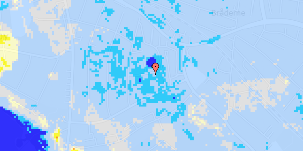 Ekstrem regn på Helenestien 10