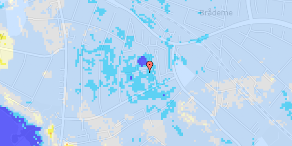 Ekstrem regn på Helenestien 12