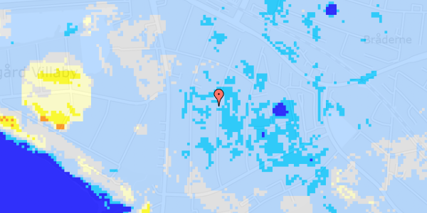 Ekstrem regn på Inavej 24