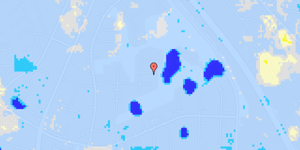 Ekstrem regn på Langkær Vænge 68