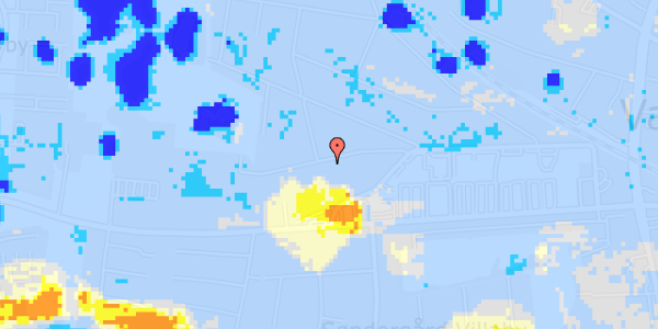 Ekstrem regn på Lathyrusvej 15