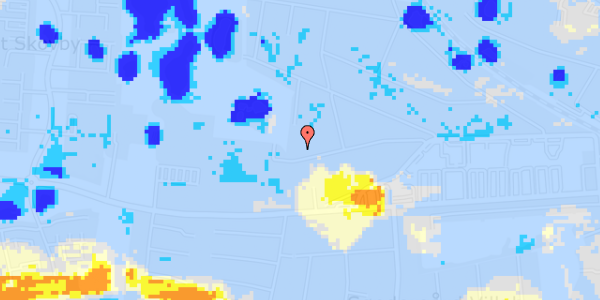 Ekstrem regn på Lathyrusvej 16