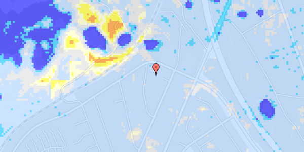 Ekstrem regn på Skovbakken 16