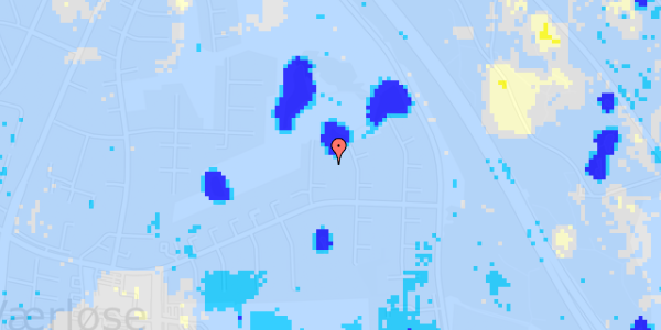 Ekstrem regn på Skovgårds Alle 255