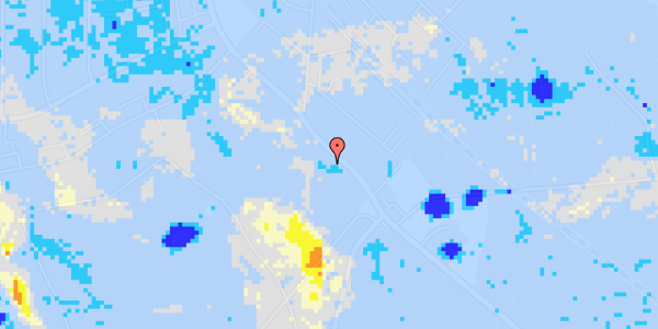 Ekstrem regn på Skovløbervangen 52