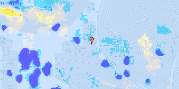 Ekstrem regn på Sækkedamsvej 33