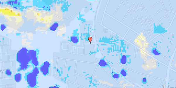 Ekstrem regn på Sækkedamsvej 35