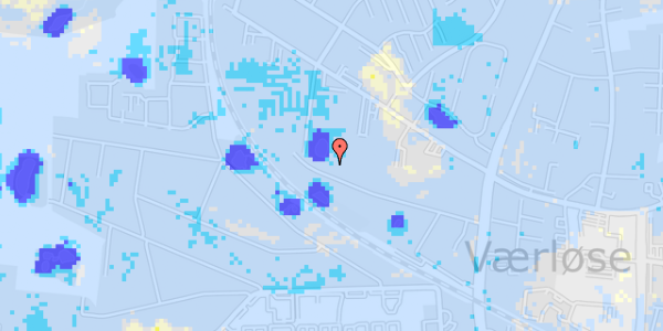 Ekstrem regn på Toftegårdsvej 32