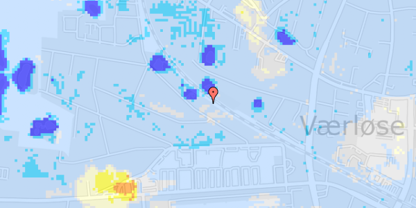 Ekstrem regn på Åkandevej 22A