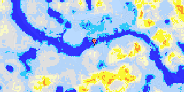 Ekstrem regn på Elmekrogen 6A