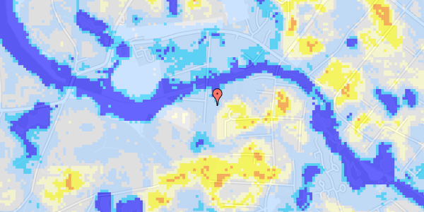 Ekstrem regn på Elmekrogen 7