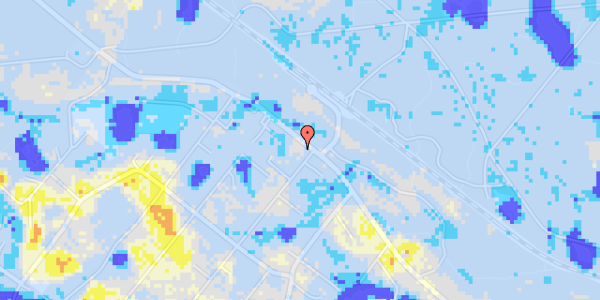 Ekstrem regn på Gammel Hareskovvej 303B