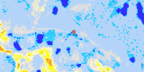 Ekstrem regn på Gammel Hareskovvej 321A, st. 