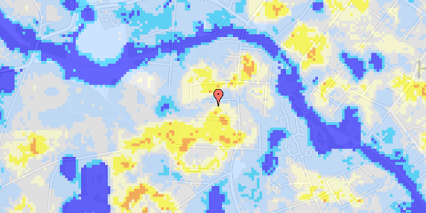 Ekstrem regn på Gran Alle 7