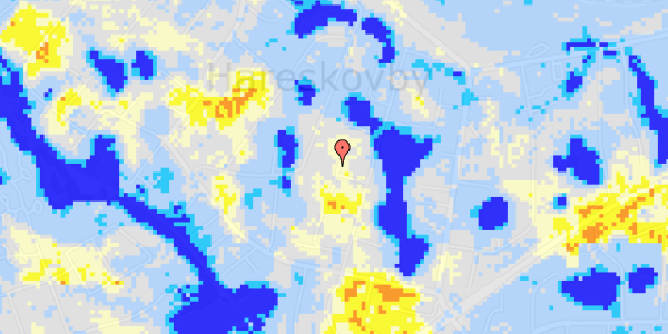 Ekstrem regn på Højsdal 14