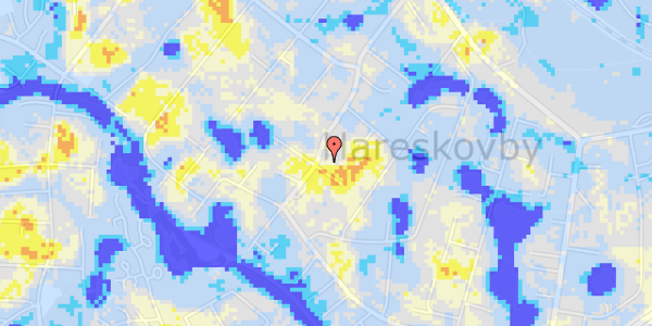 Ekstrem regn på Klinthøj Alle 1