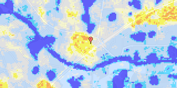 Ekstrem regn på Marie Alle 5